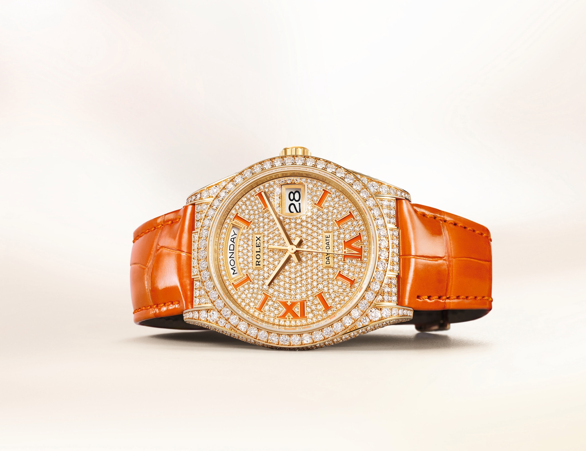 Rolex day date 36 diamond deals