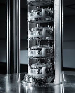 Les montres Oyster Perpetual Deepsea Challenge pendant les tests d’étanchéité effectués dans une cuve hyperbare spécialement conçue à cet effet