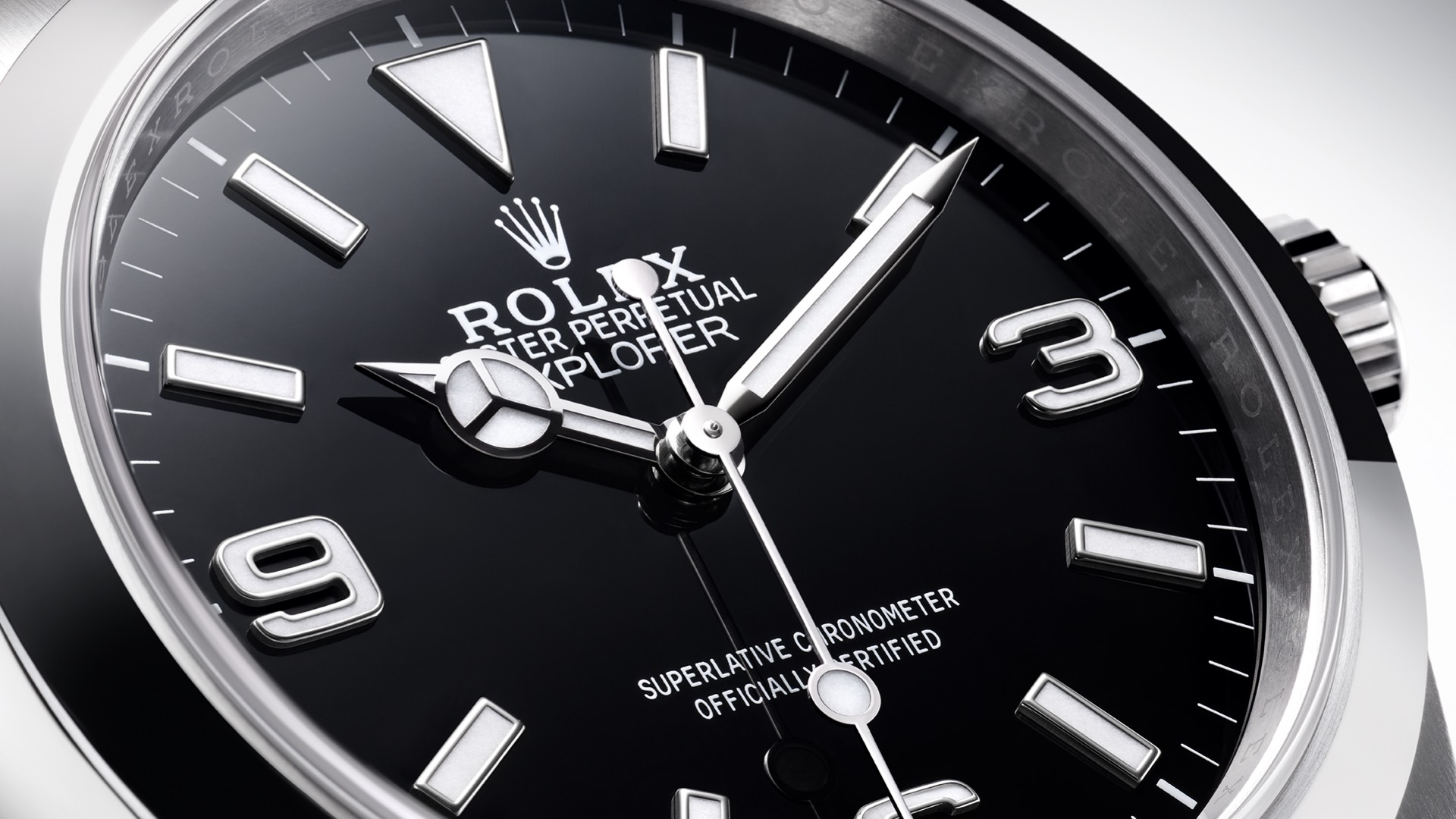 Rolex cheap explorer luminous