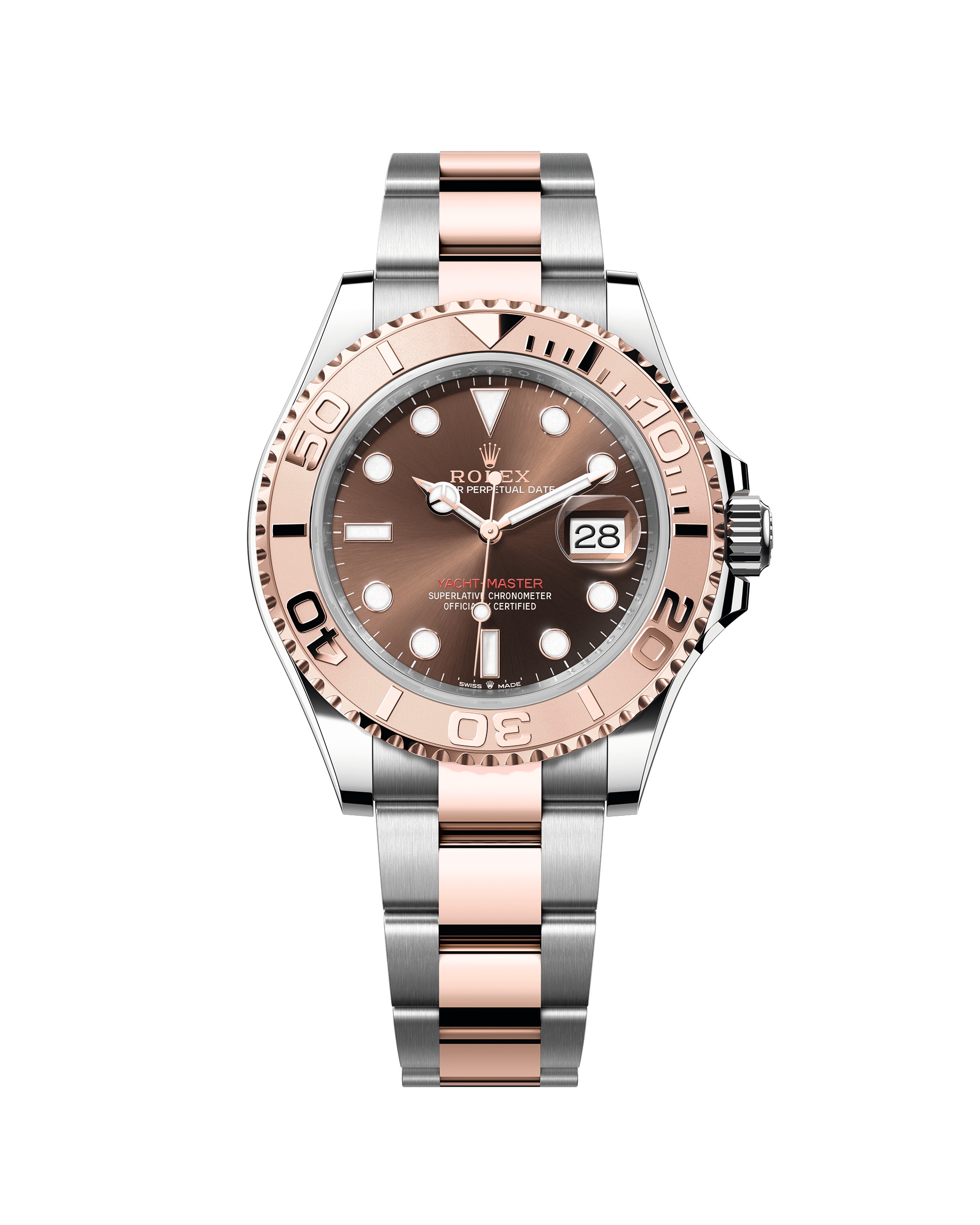 Rolex oyster perpetual date yacht master superlative chronometer officially certified new arrivals