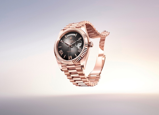 Oyster Perpetual Day-Date，40毫米，永恒玫瑰金