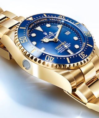 Oyster Perpetual Rolex Deepsea, 44 mm, or jaune