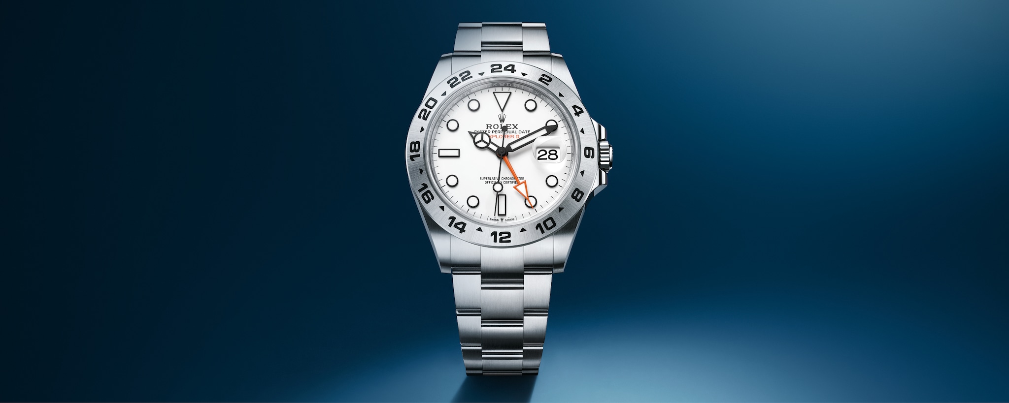 Rolex explorer 2 diameter sale