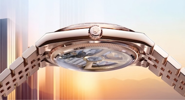 Oyster Perpetual Land-Dweller 36, 18 ct Everose gold