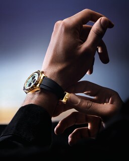 Oyster Perpetual Cosmograph Daytona, or jaune 18 ct