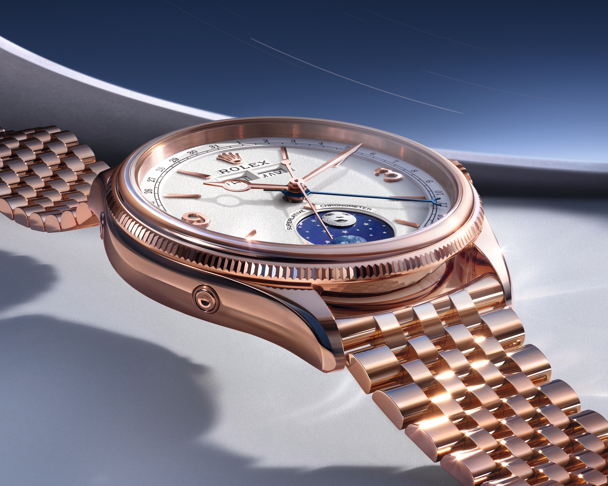 Rolex Perpetual Padellone — Everose
