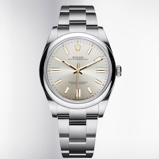 Oyster Perpetual 41，41毫米，蠔式鋼