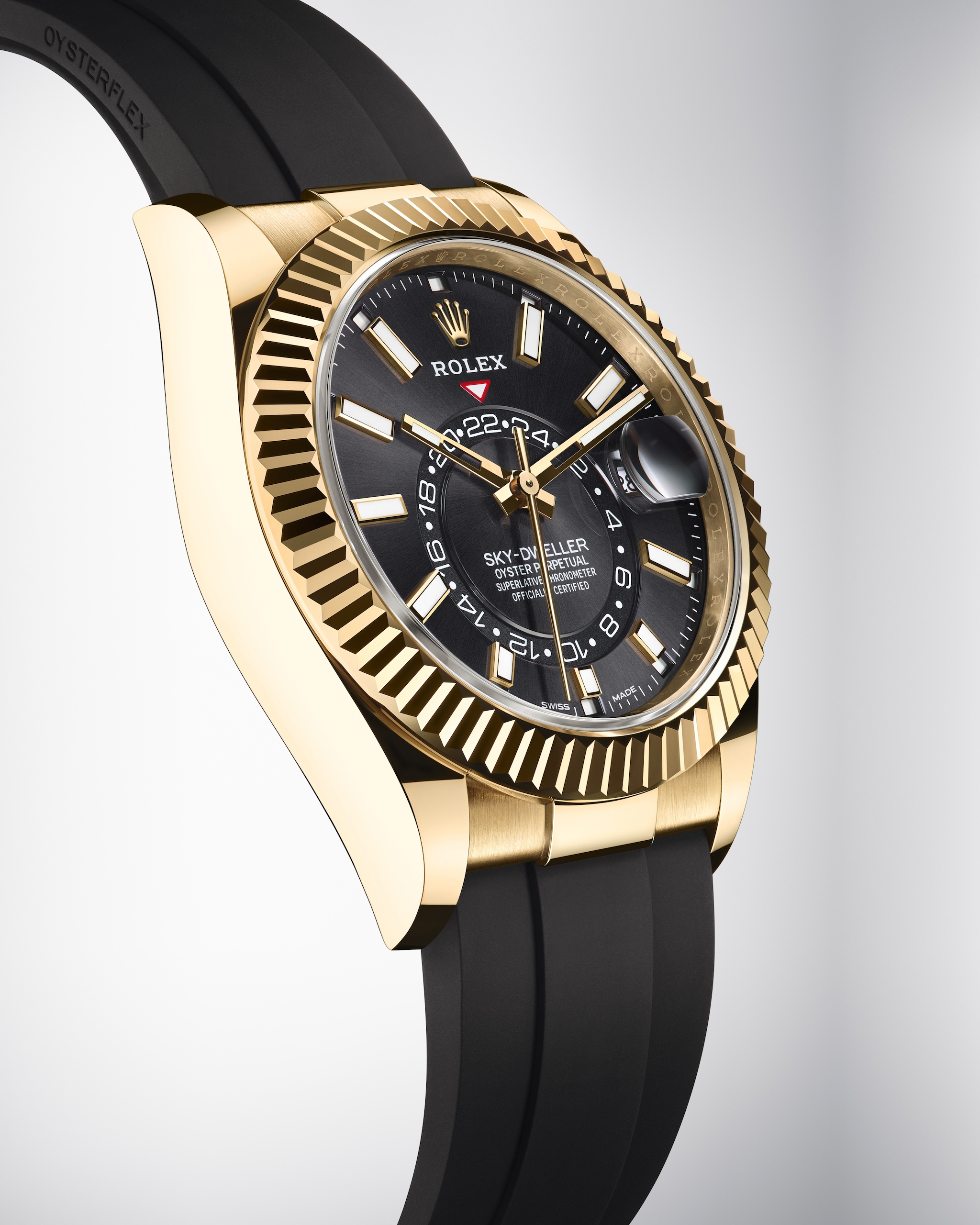 Rolex Rolex Rolex Sky Dweller 326939 Ivory Roman Dial Used Watch Men's Watches