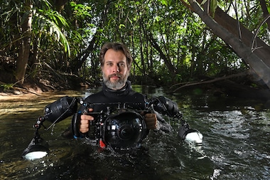 National Geographic Explorer and photographer Thomas Peschak has been following teams of scientists and explorers on The Rolex National Geographic Society Perpetual Planet Amazon Expeditions to illuminate the diversity and connectivity of the people and wildlife across the Amazon River basin.