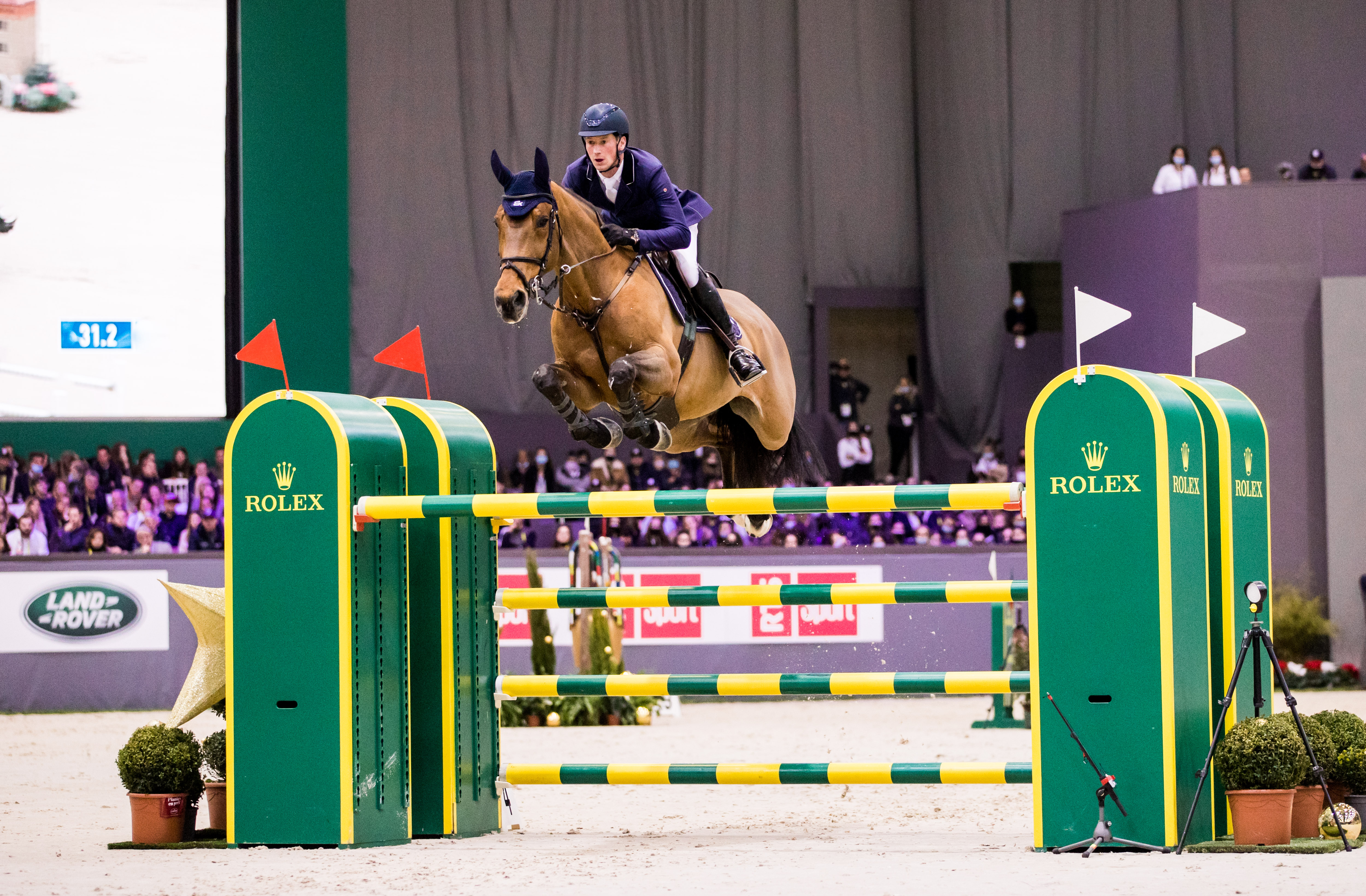 ROLEX TESTIMONEE DANIEL DEUSSER RIDING KILLER QUEEN VDM IN THE ROLEX GRAND PRIX AT CHI GENEVA 2021