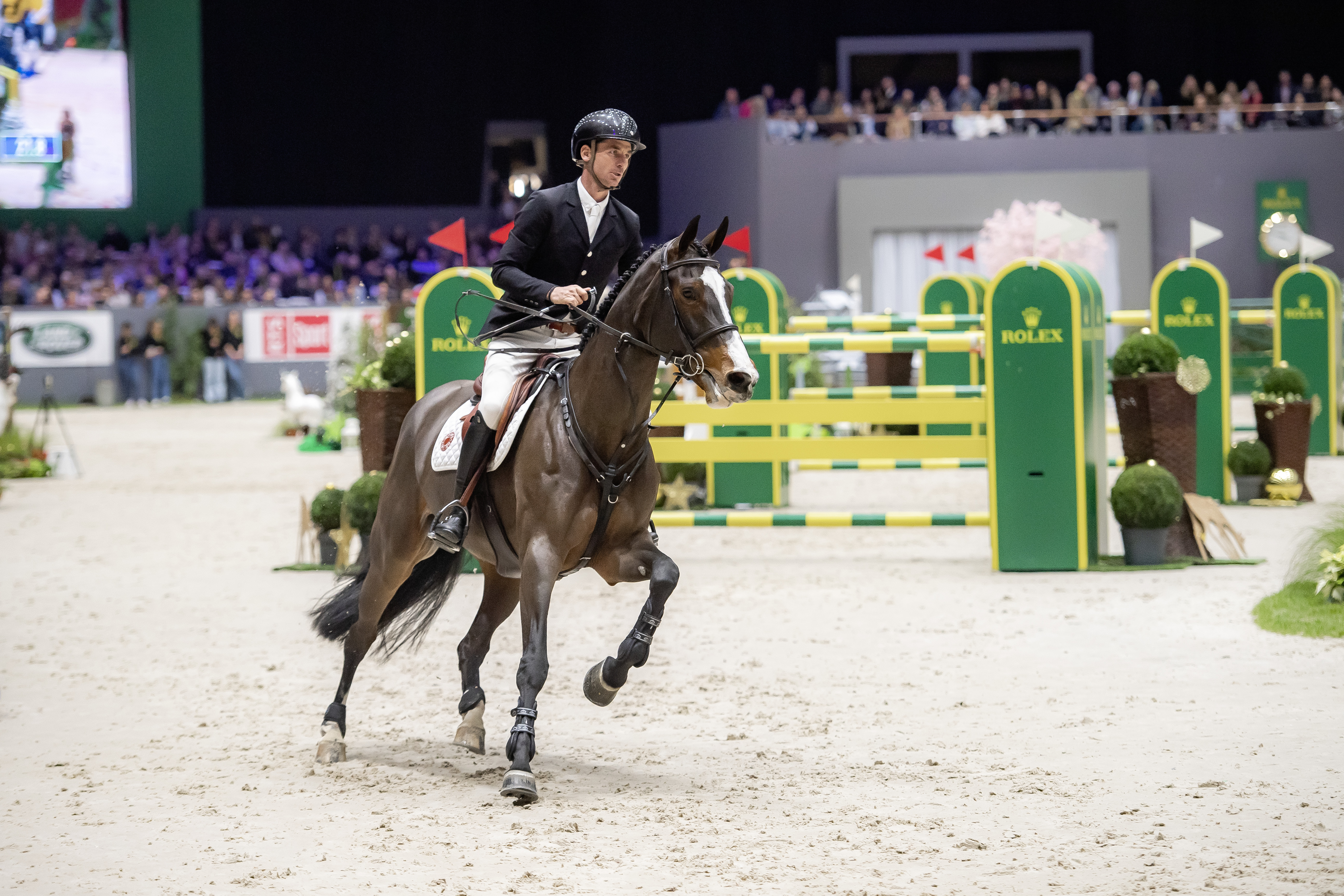 ROLEX TESTIMONEE STEVE GUERDAT RIDING DYNAMIX DE BELHEME IN THE ROLEX GRAND PRIX AT CHI GENEVA 2022