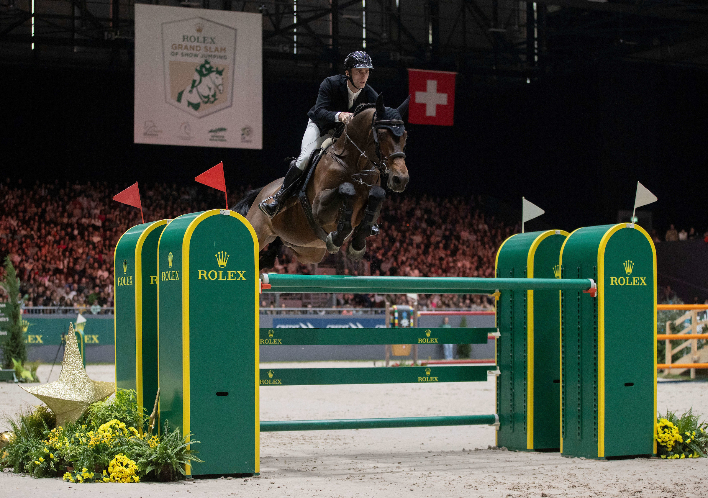 ROLEX TESTIMONEE RICHARD VOGEL RIDING UNITED TOUCH S WINNERS OF THE ROLEX GRAND PRIX AT THE CHI GENEVA 2023