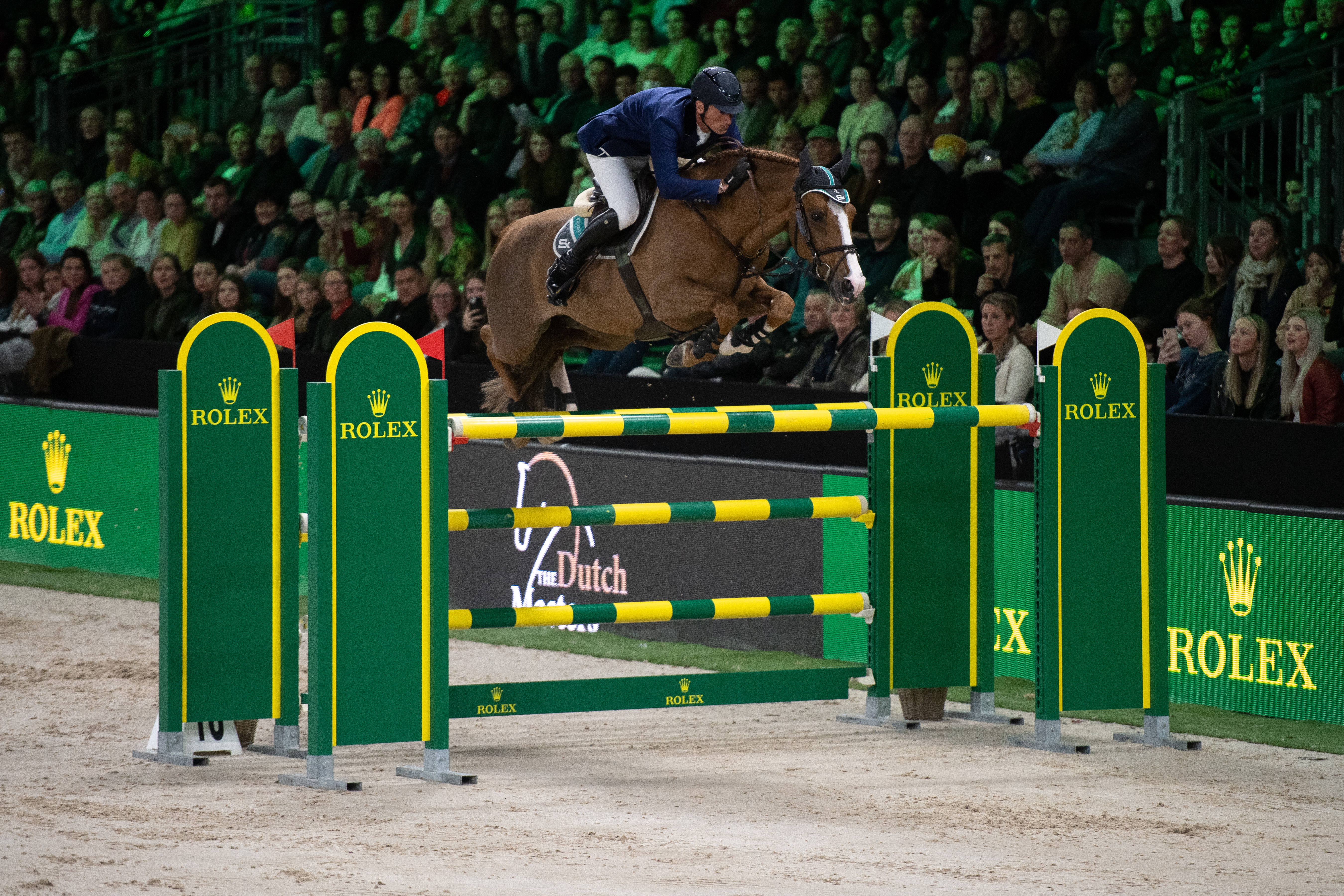 ROLEX TESTIMONEE DANIEL DEUSSER RIDING SCUDERIA 1918 TOBAGO Z WINNERS OF THE ROLEX GRAND PRIX AT THE DUTCH MASTERS 2022