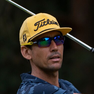 ROLEX TESTIMONEE RAFA CABRERA BELLO  HITTING AN IRON SHOT AT A ROLEX SERIES  EVENT