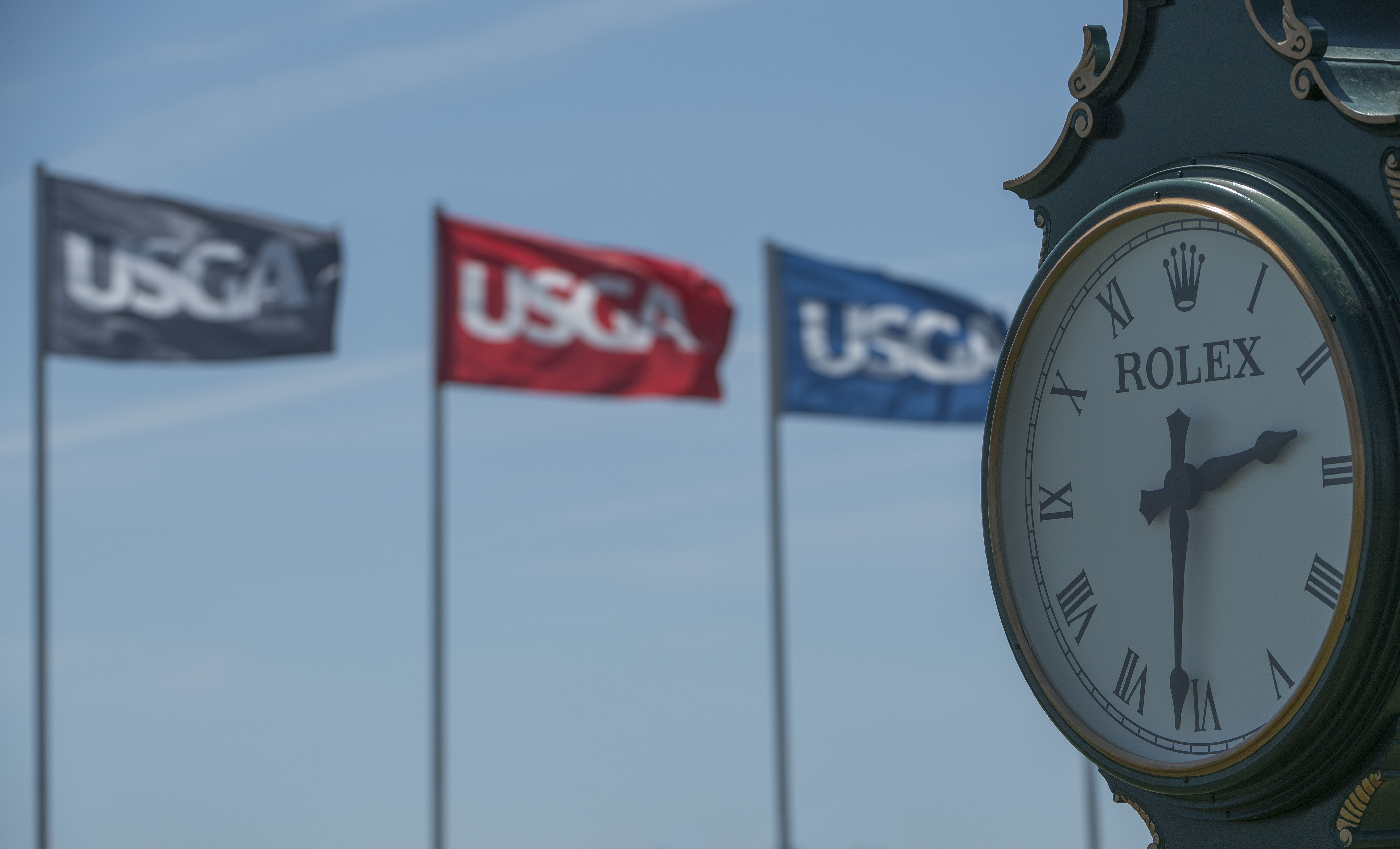 rolex golf clock