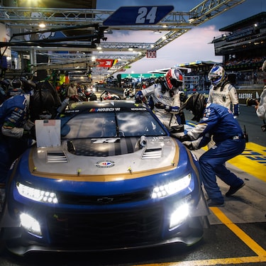 ROLEX TESTIMONEE JENSON BUTTON RACING THE INNOVATIVE GARAGE 56 STOCK CAR