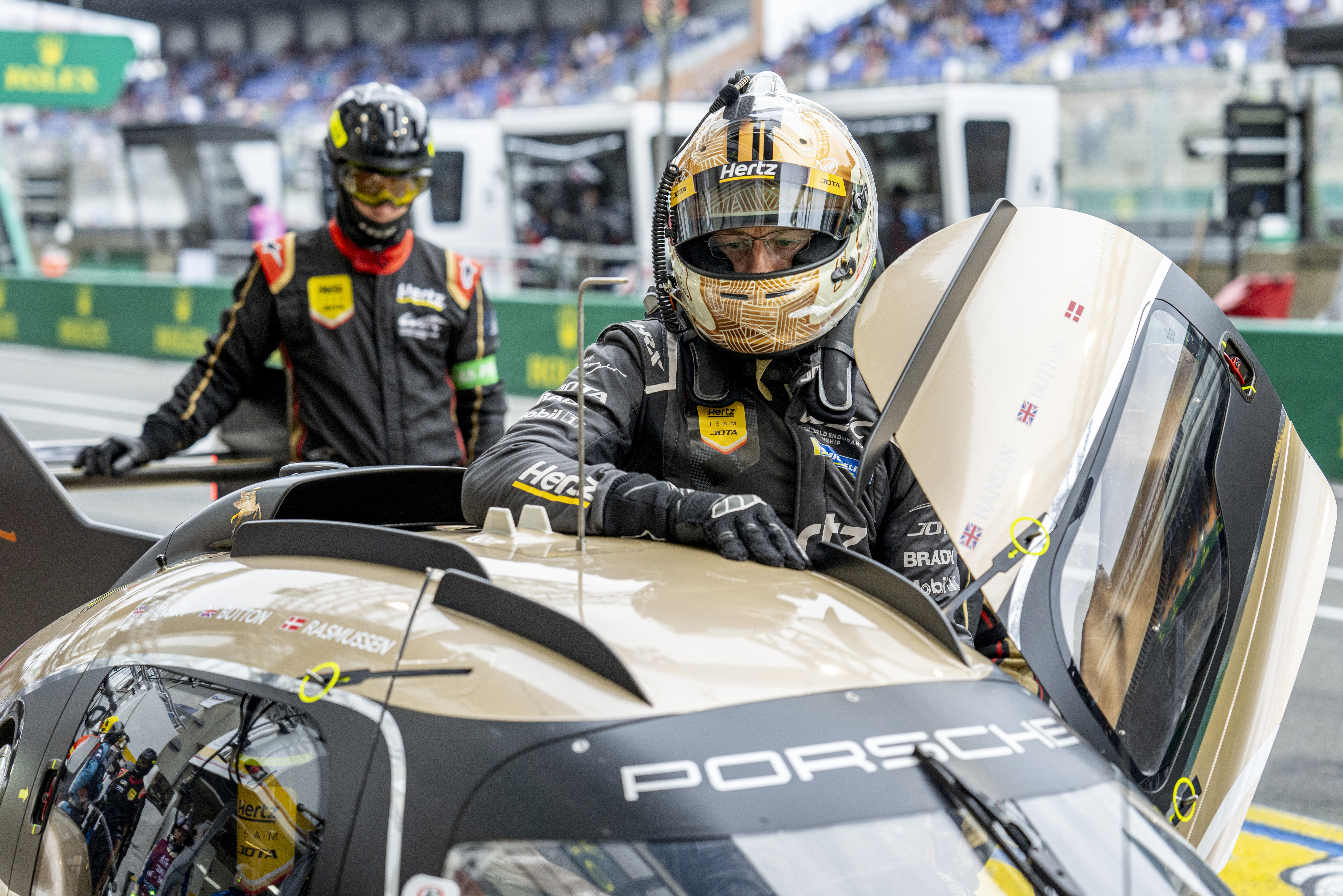 ROLEX TESTIMONEE JENSON BUTTON AT THE 24 HOURS OF LE MANS 2024