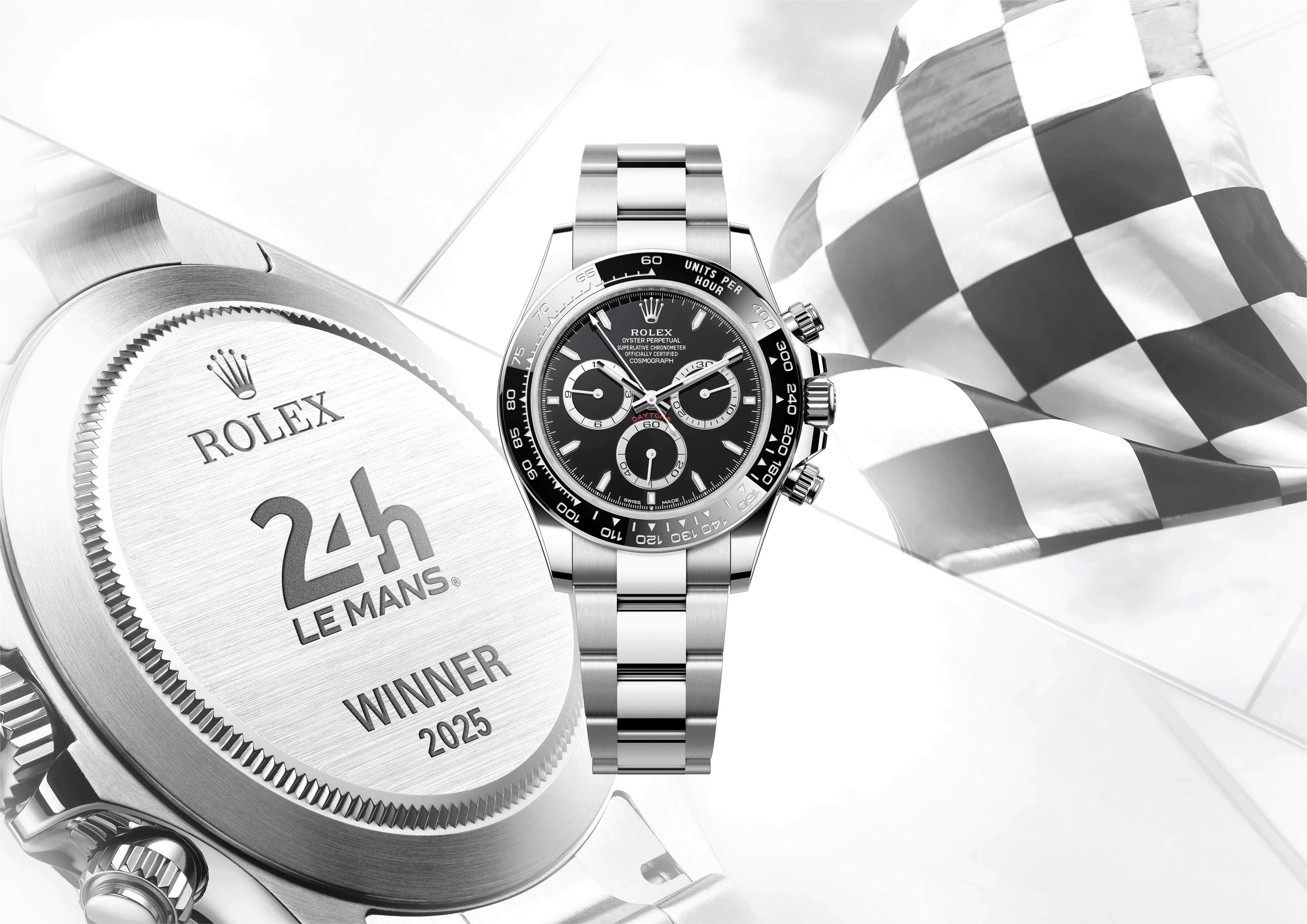 ENGRAVED OYSTER PERPETUAL COSMOGRAPH DAYTONA PRESENTED TO THE WINNER OF THE 24 HOURS OF LE MANS 2025