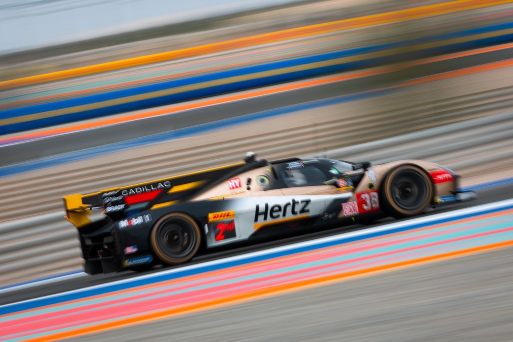 ROLEX TESTIMONEE JENSON BUTTON DRIVING THE #38 CADILLAC HERTZ TEAM JOTA