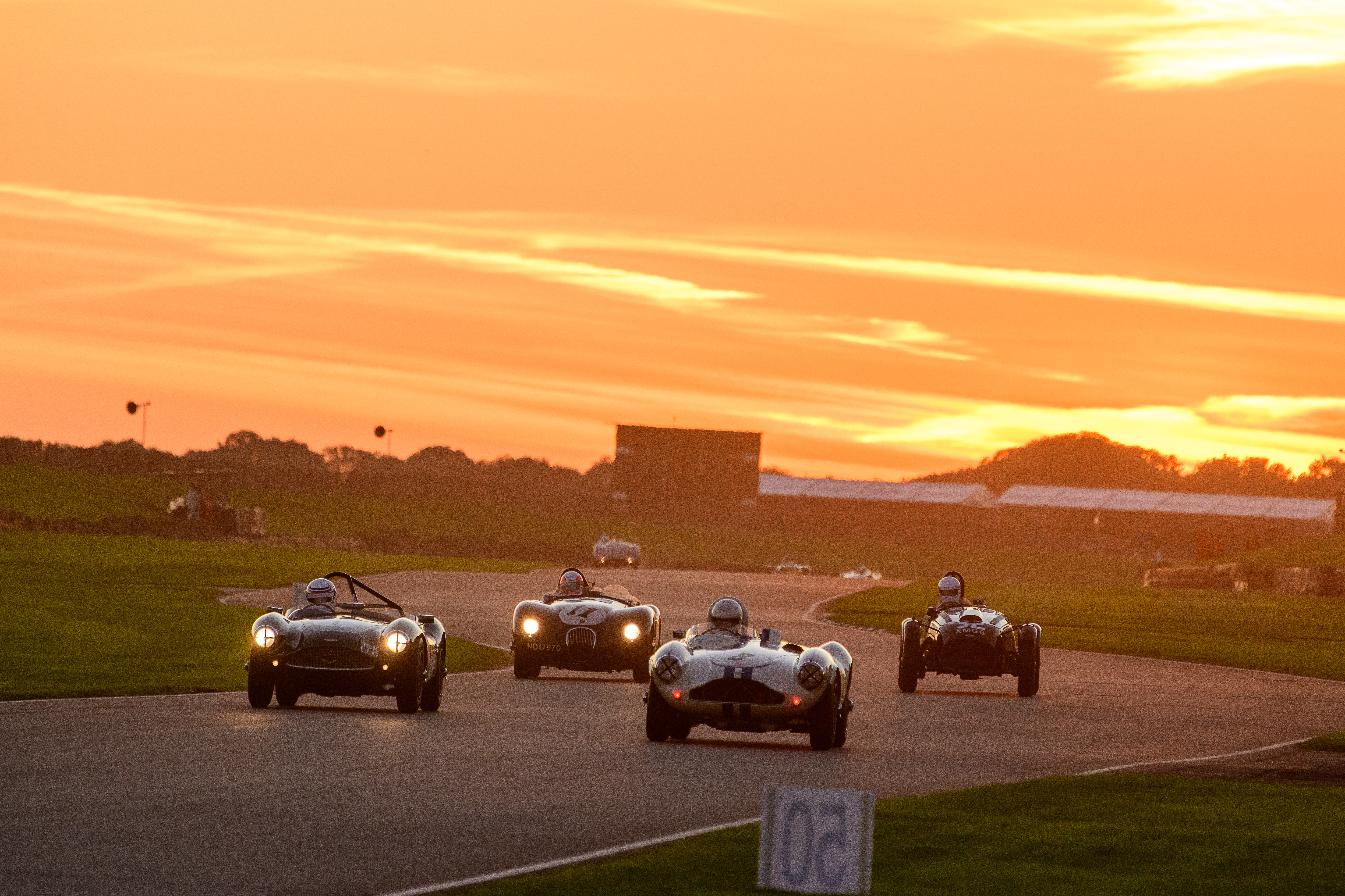SUNSET RACING AT GOODWOOD MOTOR CIRCUIT