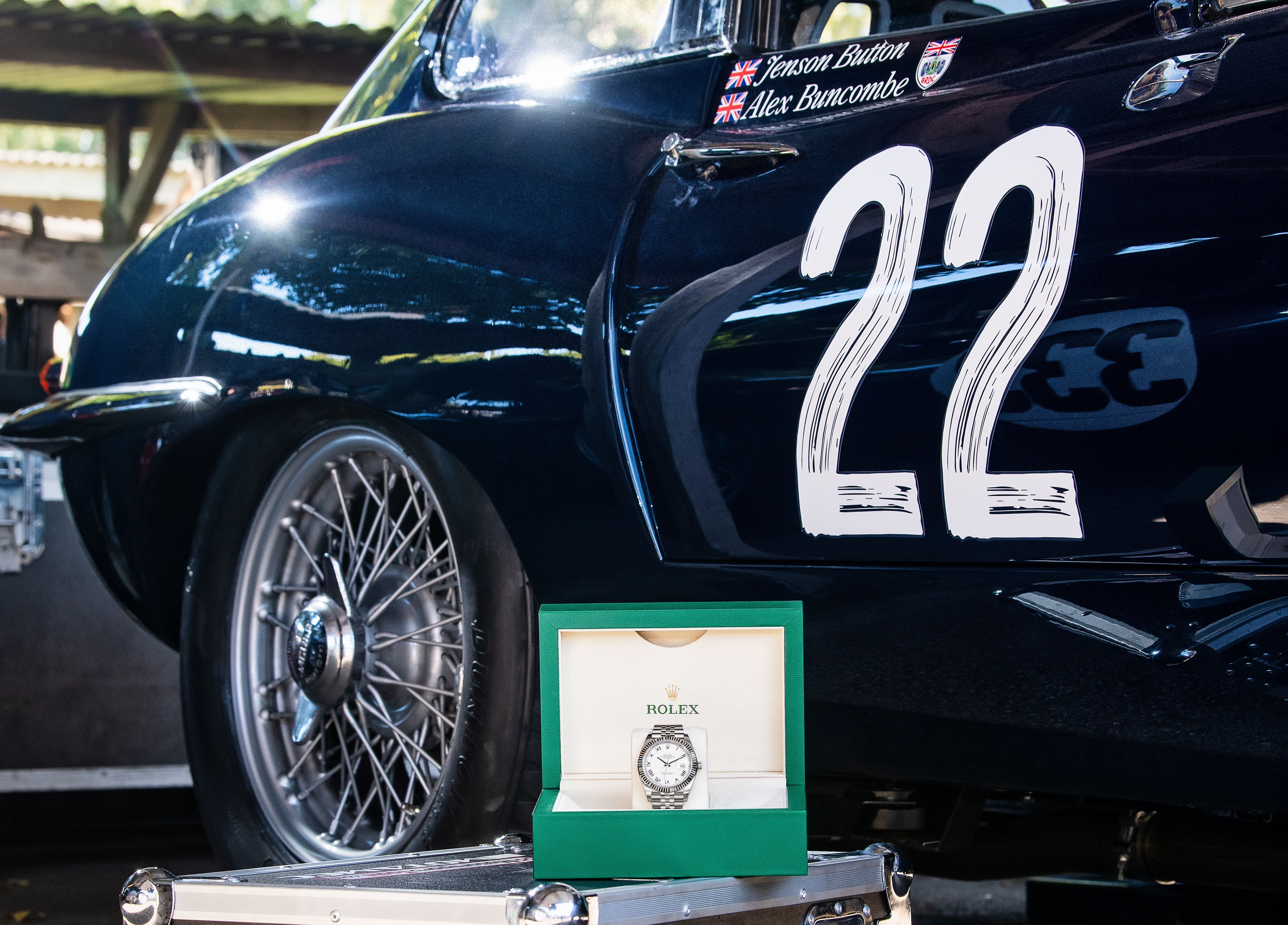 ENGRAVED OYSTER PERPETUAL DATEJUST 41 PRESENTED TO THE ROLEX DRIVER OF THE MEETING