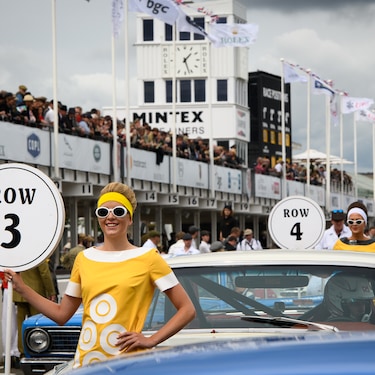 STYLE ON THE GRID AT THE GOODWOOD REVIVAL
