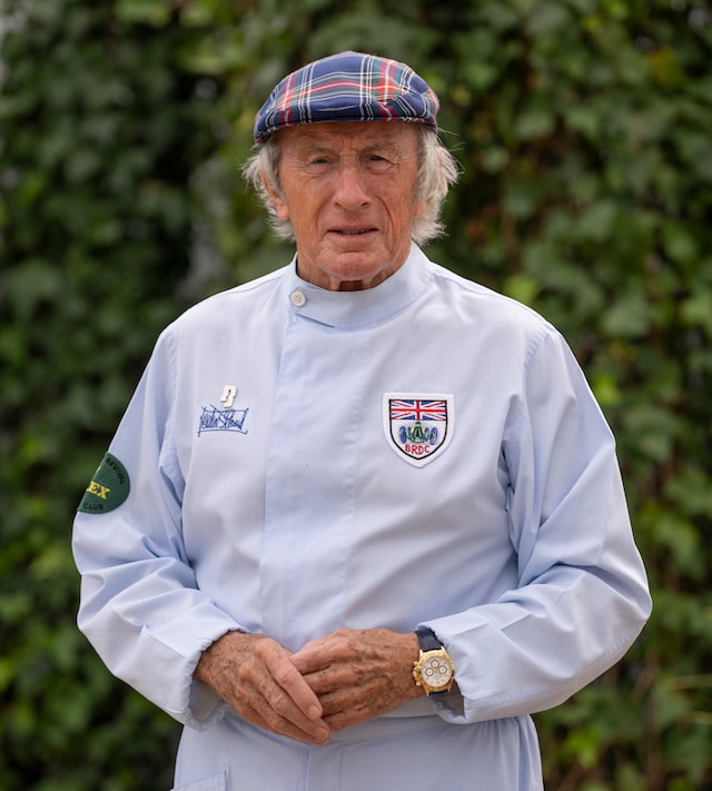 ROLEX TESTIMONEE SIR JACKIE STEWART AT THE 2023 GOODWOOD REVIVAL