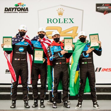 WINNERS OF THE 2021 ROLEX 24 AT DAYTONA