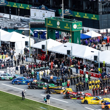 PRE-RACE ATMOSPHERE IN PIT ROW AHEAD OF THE 2023 ROLEX 24 AT DAYTONA