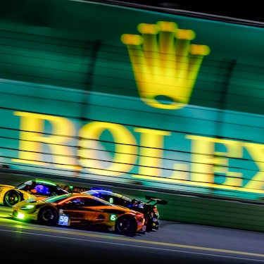 NIGHT ACTION DURING THE ROLEX 24 AT DAYTONA