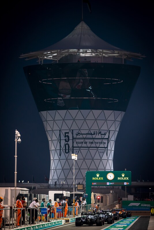 ROLEX PIT LANE CLOCK DURING THE FORMULA 1 ETIHAD AIRWAYS ABU DHABI GRAND PRIX 2021