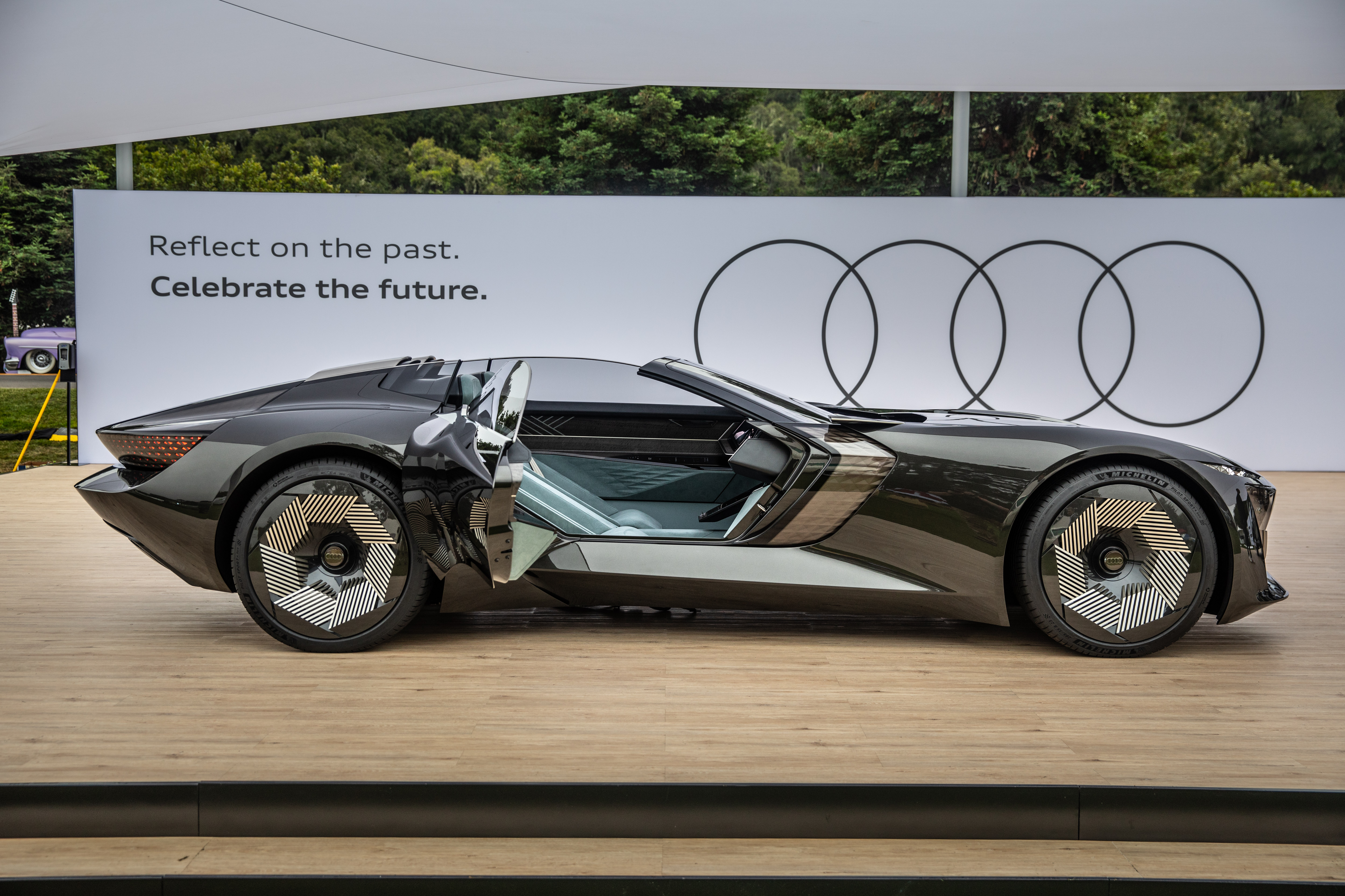 AUDI SKYSPHERE CONCEPT AT THE QUAIL, A MOTORSPORTS GATHERING