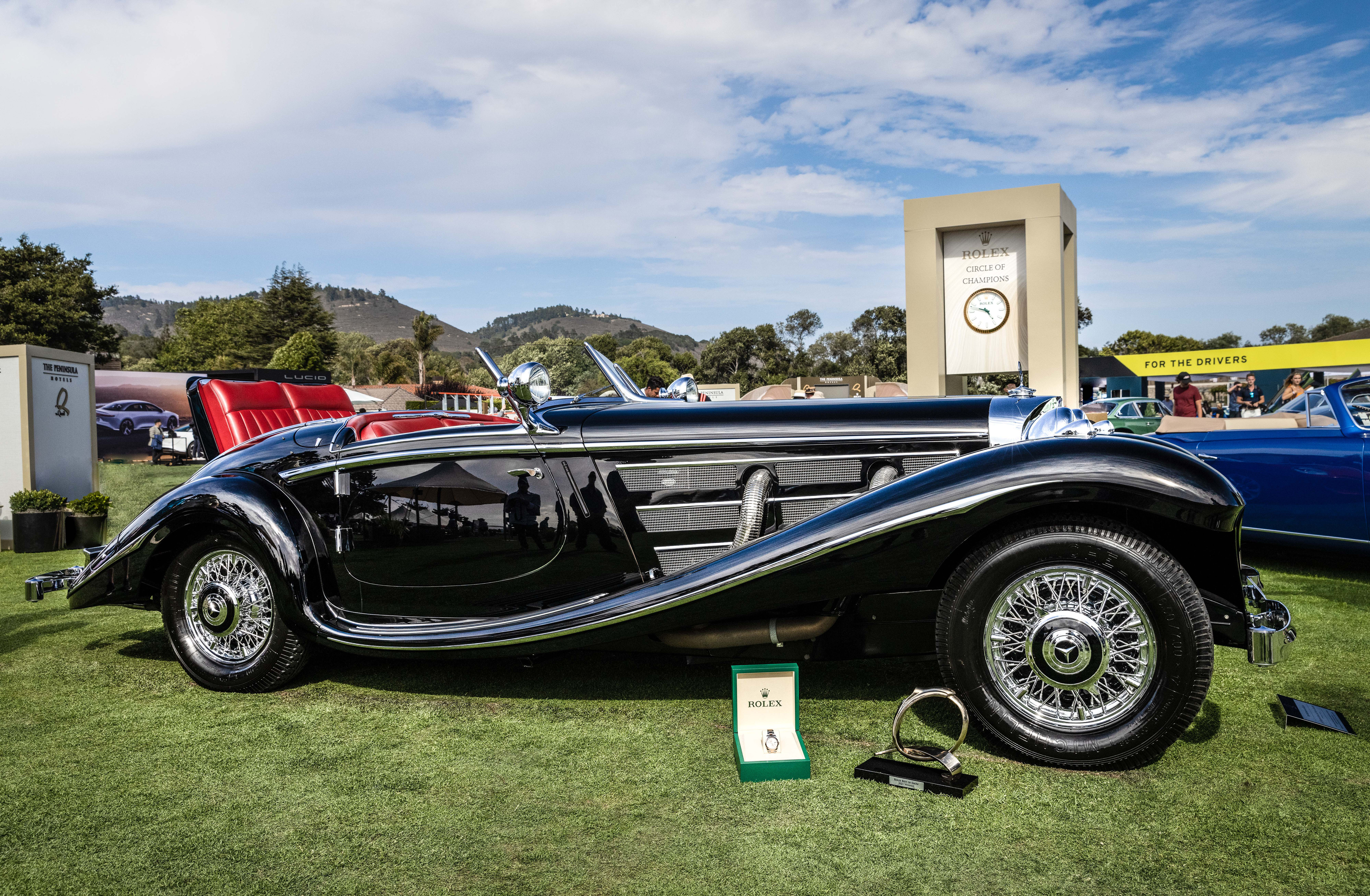 WINNER OF THE ROLEX BEST OF SHOW AT THE QUAIL, A MOTORSPORTS GATHERING 2021 - 1938 MERCEDES-BENZ 540K SPECIAL ROADSTER