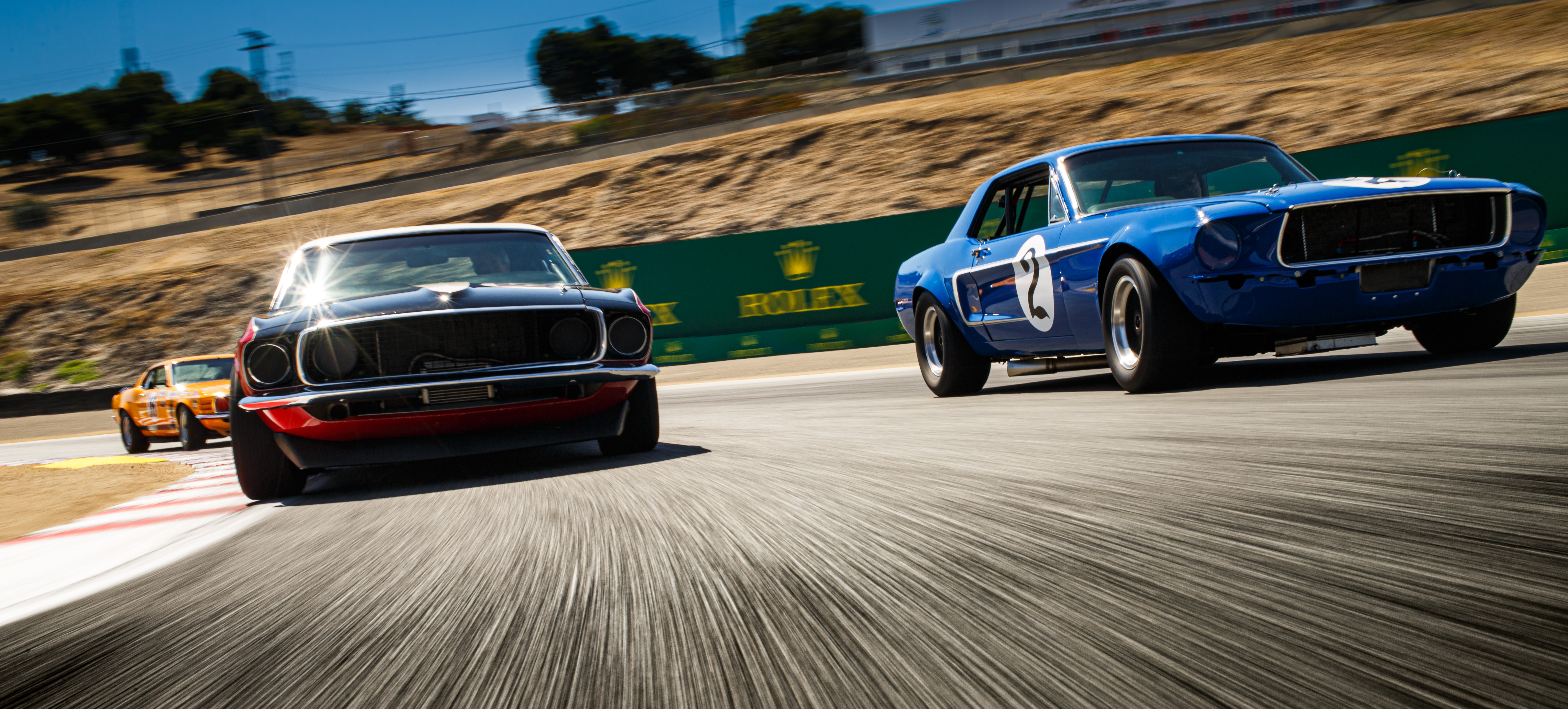 2021 ROLEX MONTEREY MOTORSPORTS REUNION FEATURED MARQUE: FORD IN TRANS-AM CELEBRATING THE 55TH ANNIVERSARY OF THE PONY CAR WARS