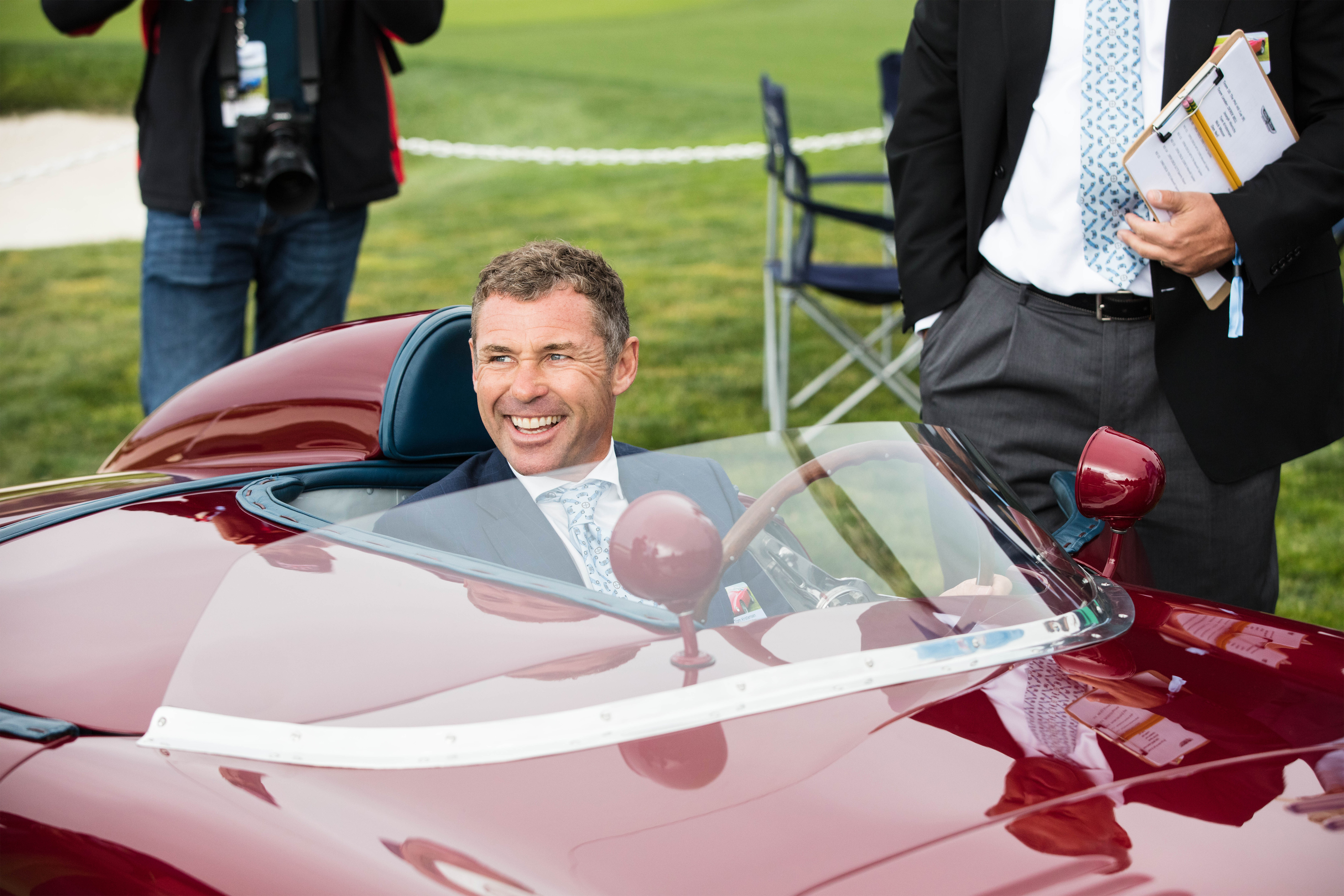 ROLEX TESTIMONEE AND GRAND MARSHAL OF THE 2022 ROLEX MONTEREY MOTORSPORTS REUNION, TOM KRISTENSEN