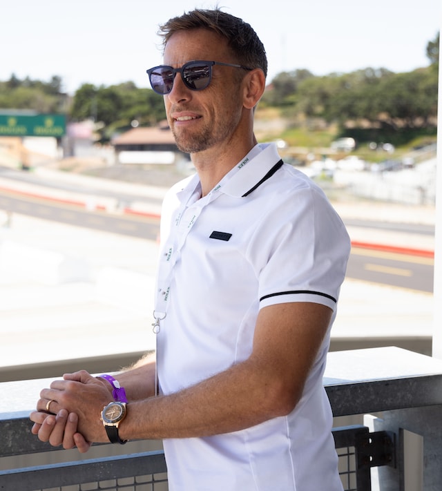 ROLEX TESTIMONEE JENSON BUTTON IN CALIFORNIA