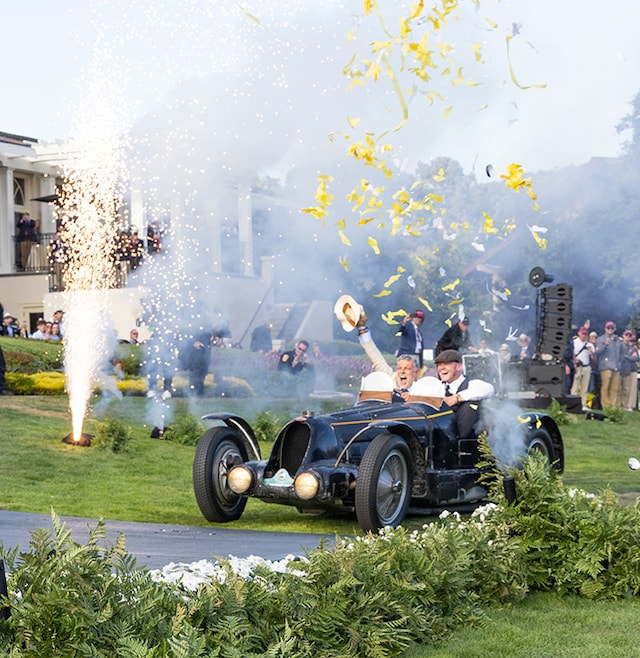 BEST OF SHOW WINNER AT THE 2024 PEBBLE BEACH CONCOURS D’ELEGANCE® – 1934 BUGATTI TYPE 59 SPORTS
