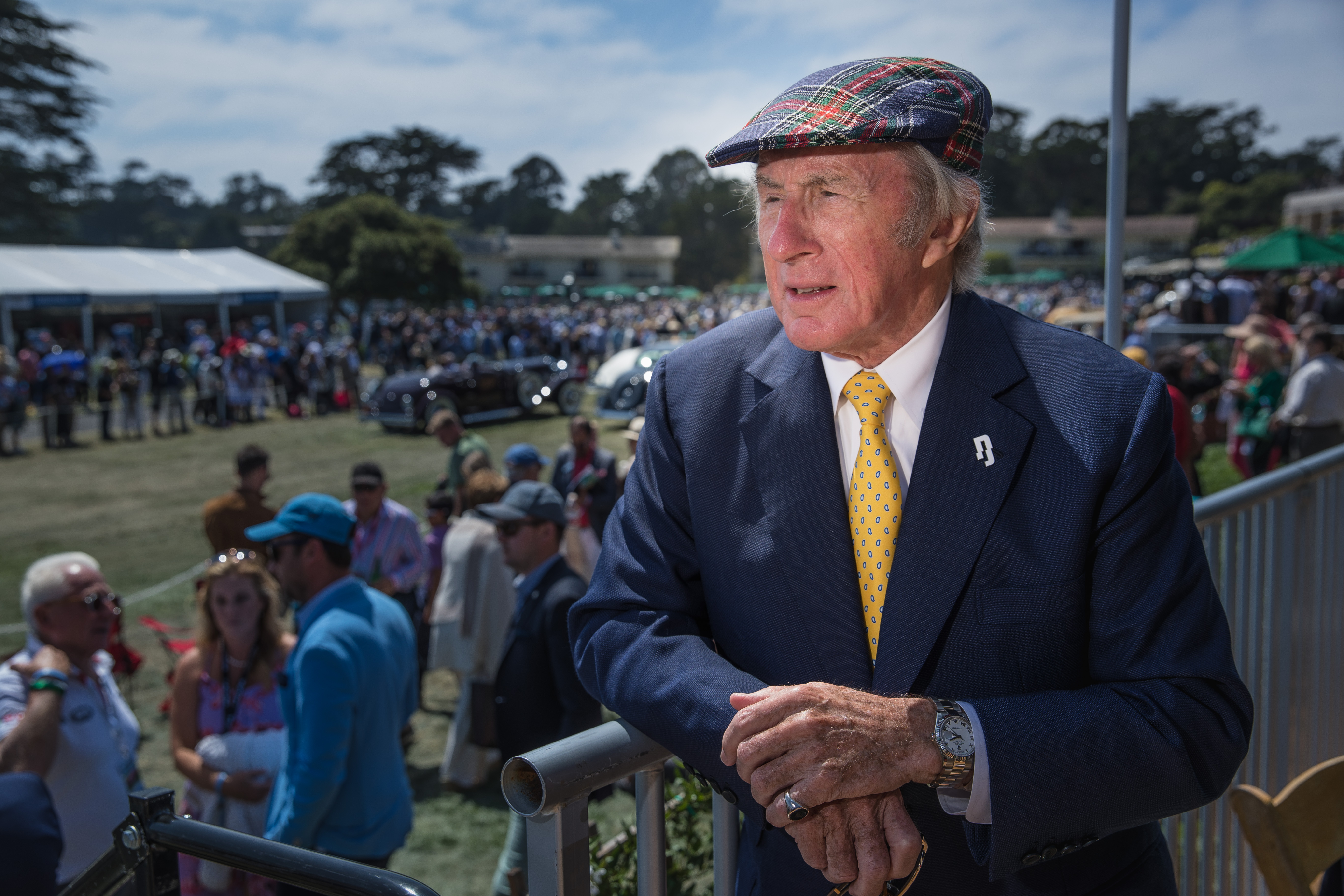 ROLEX TESTIMONEE SIR JACKIE STEWART AT THE PEBBLE BEACH CONCOURS D’ELEGANCE®