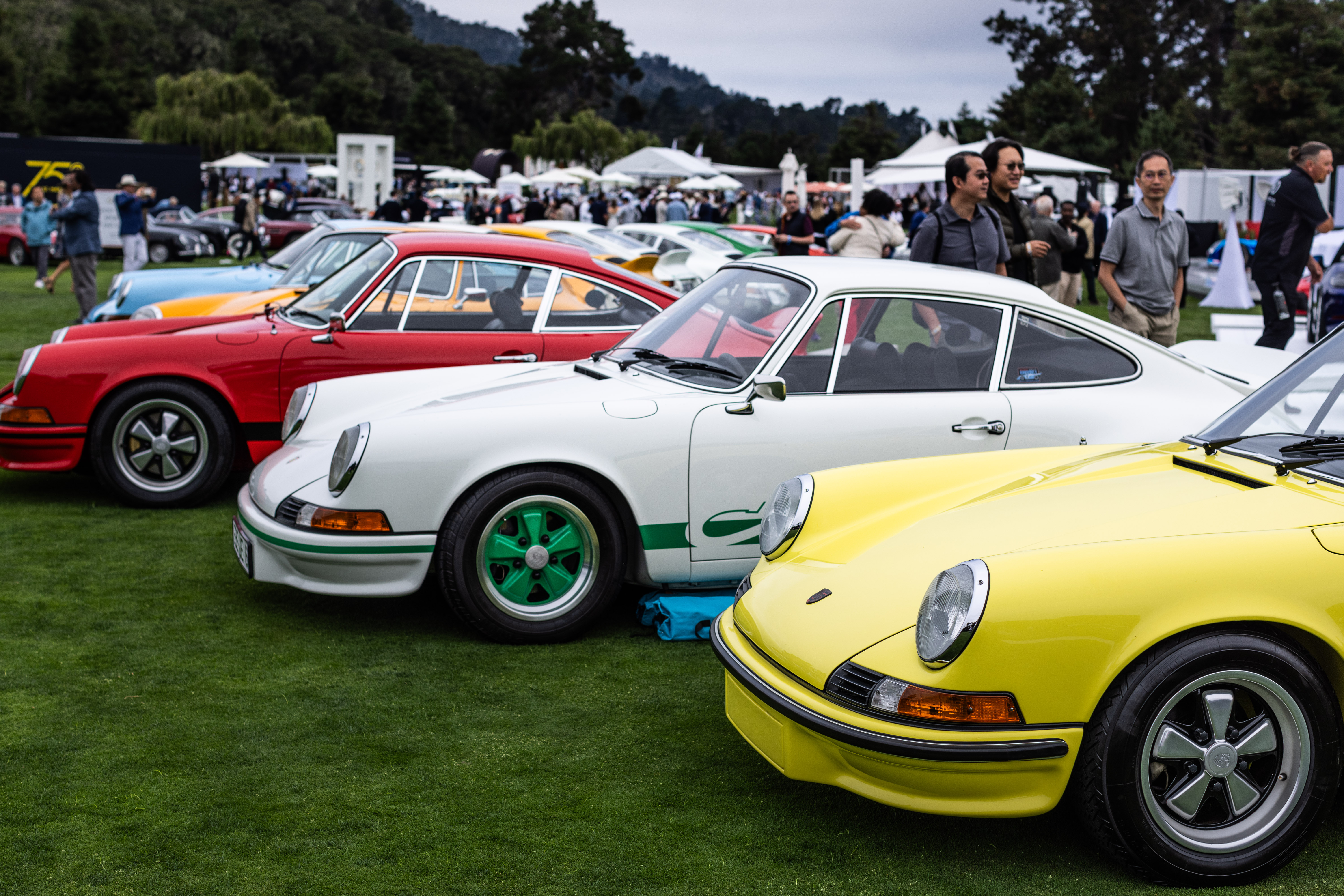 CLASSIC PORSCHE MODELS AT THE QUAIL, A MOTORSPORTS GATHERING IN 2023