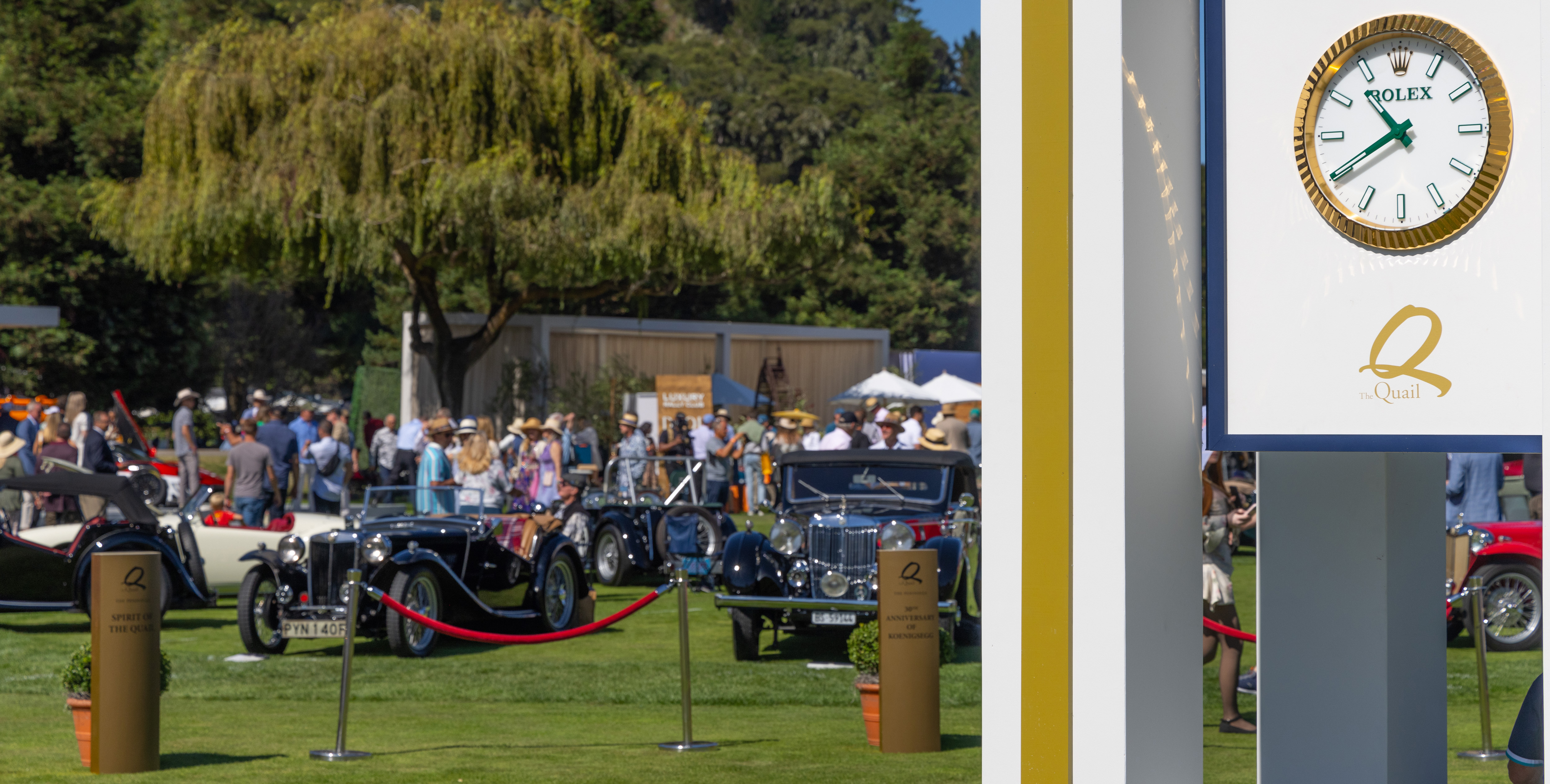ROLEX CIRCLE OF CHAMPIONS AT THE QUAIL, A MOTORSPORTS GATHERING