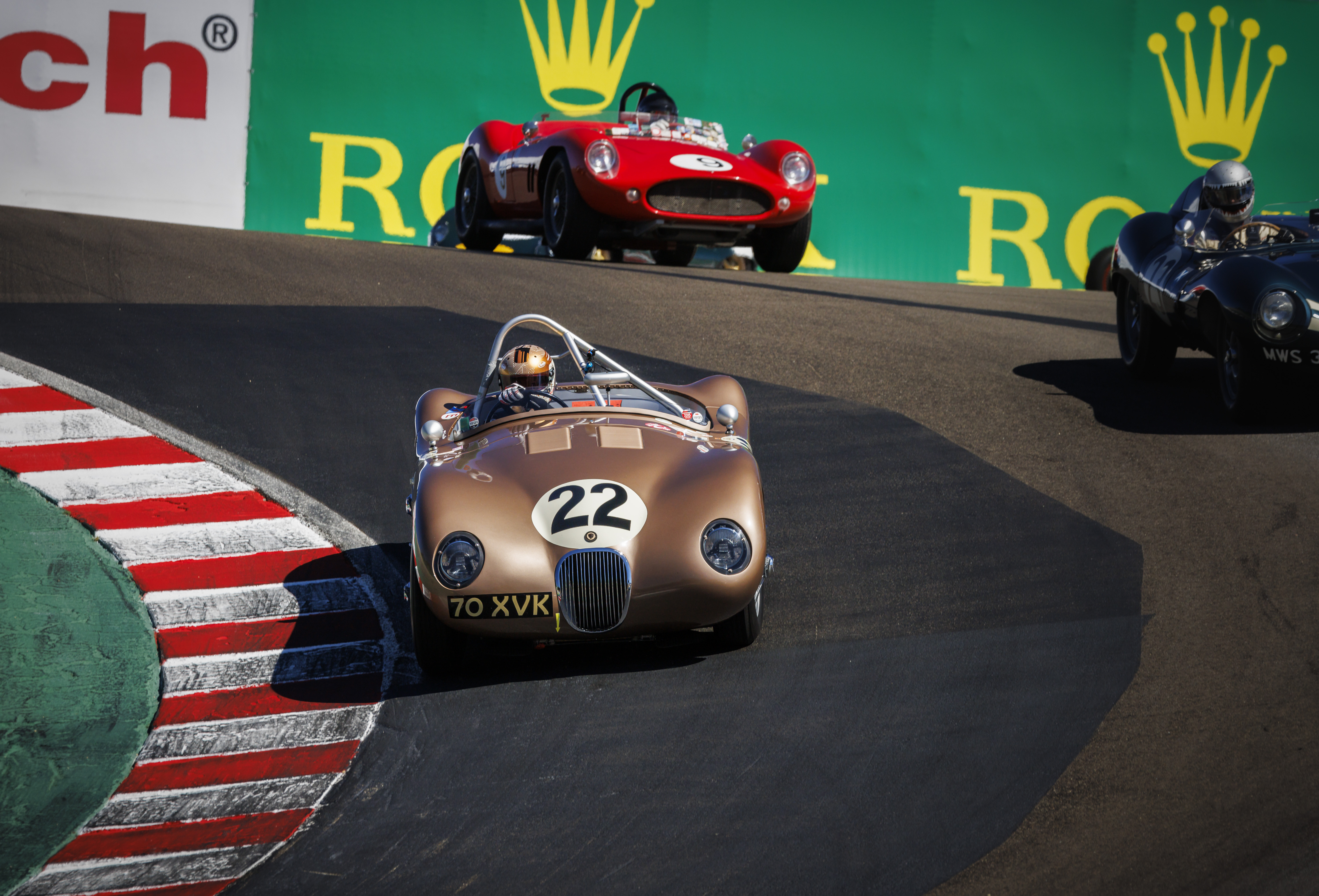 ROLEX TESTIMONEE JENSON BUTTON RACING AT THE 2024 ROLEX MONTEREY MOTORSPORTS REUNION