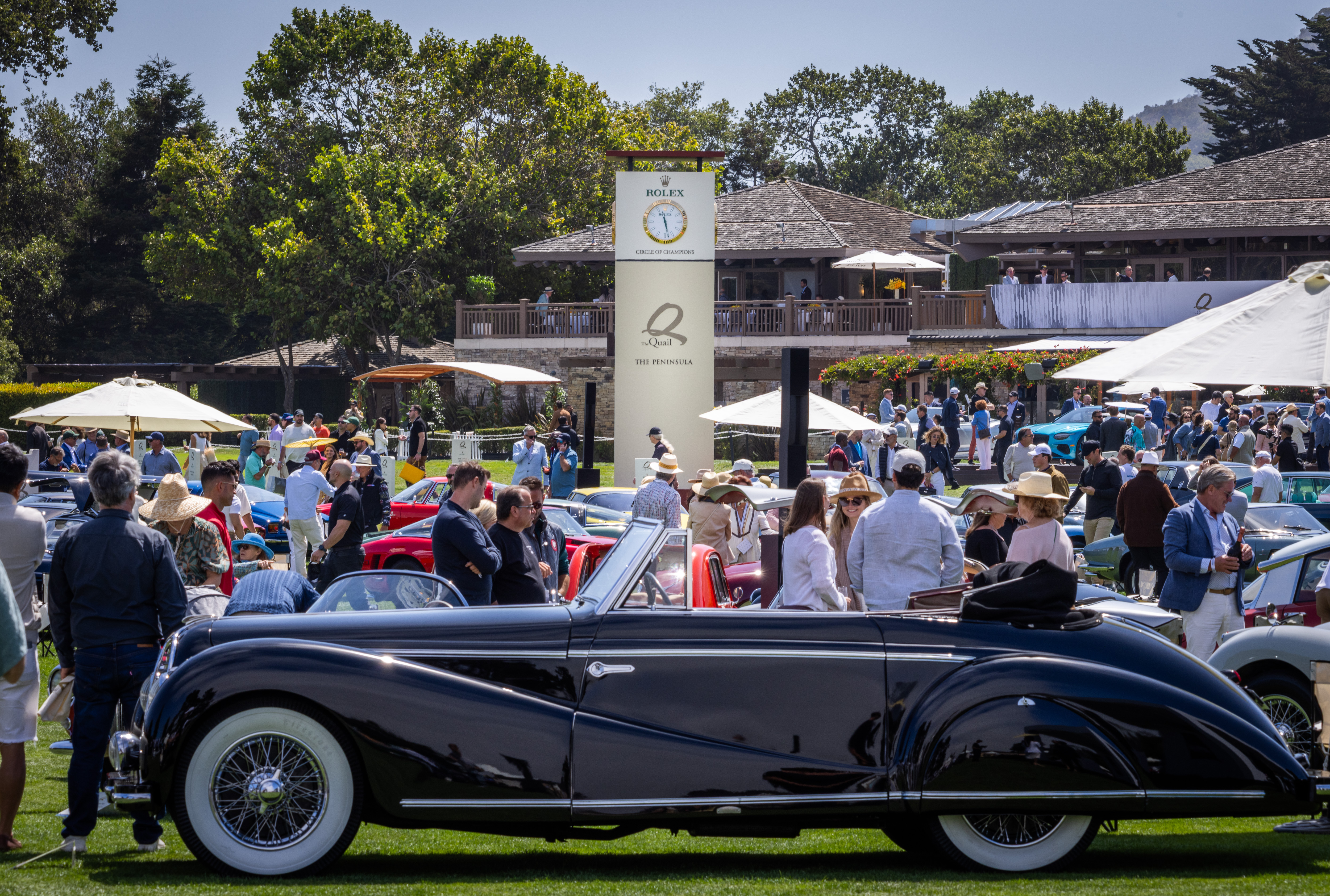 ATMOSPHERE AT THE QUAIL, A MOTORSPORTS GATHERING 2025