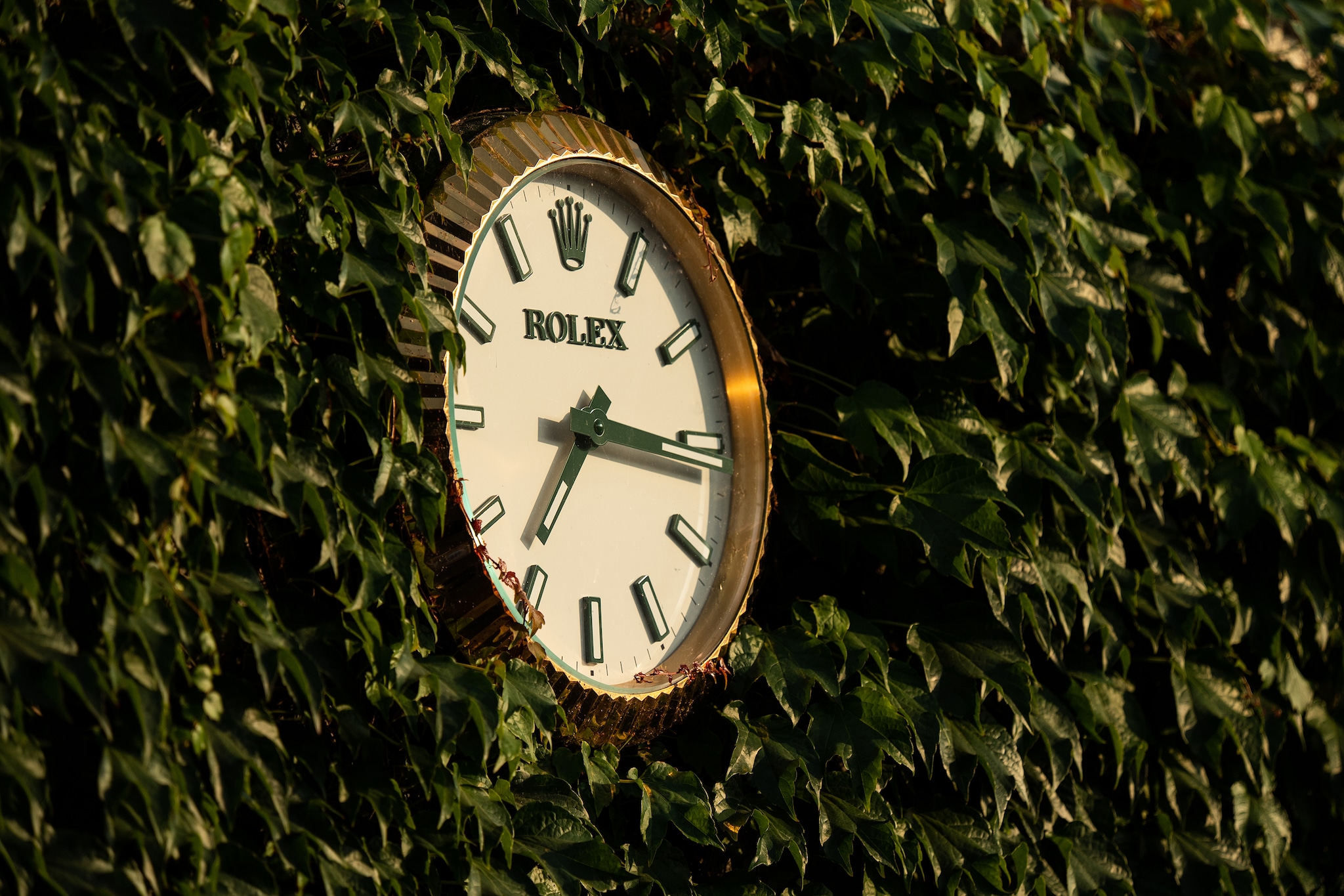 Rolex tennis clock top