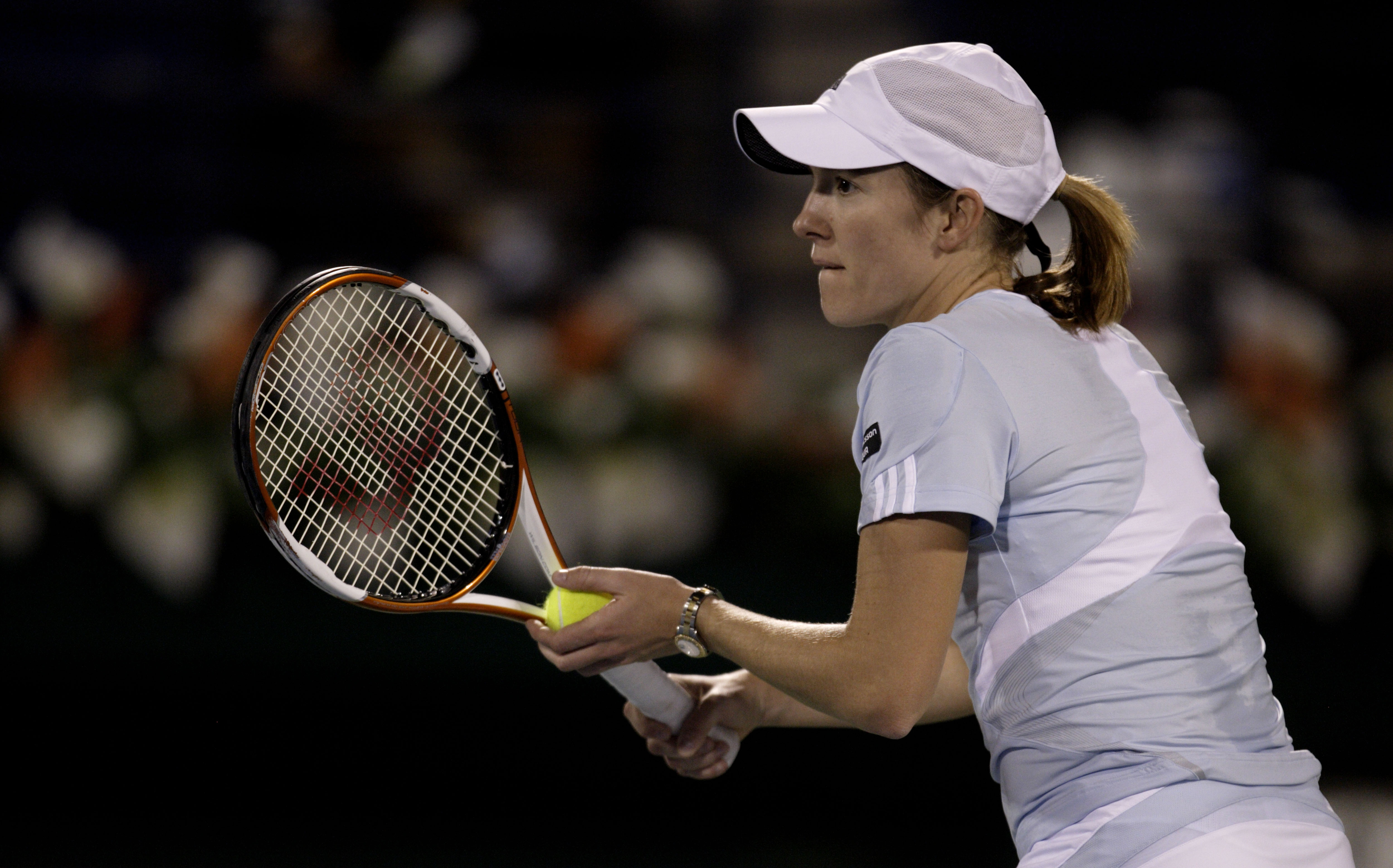 ROLEX TESTIMONEE AND SEVEN-TIME GRAND SLAM® CHAMPION JUSTINE HENIN IN ACTION UNDER THE LIGHTS IN 2007