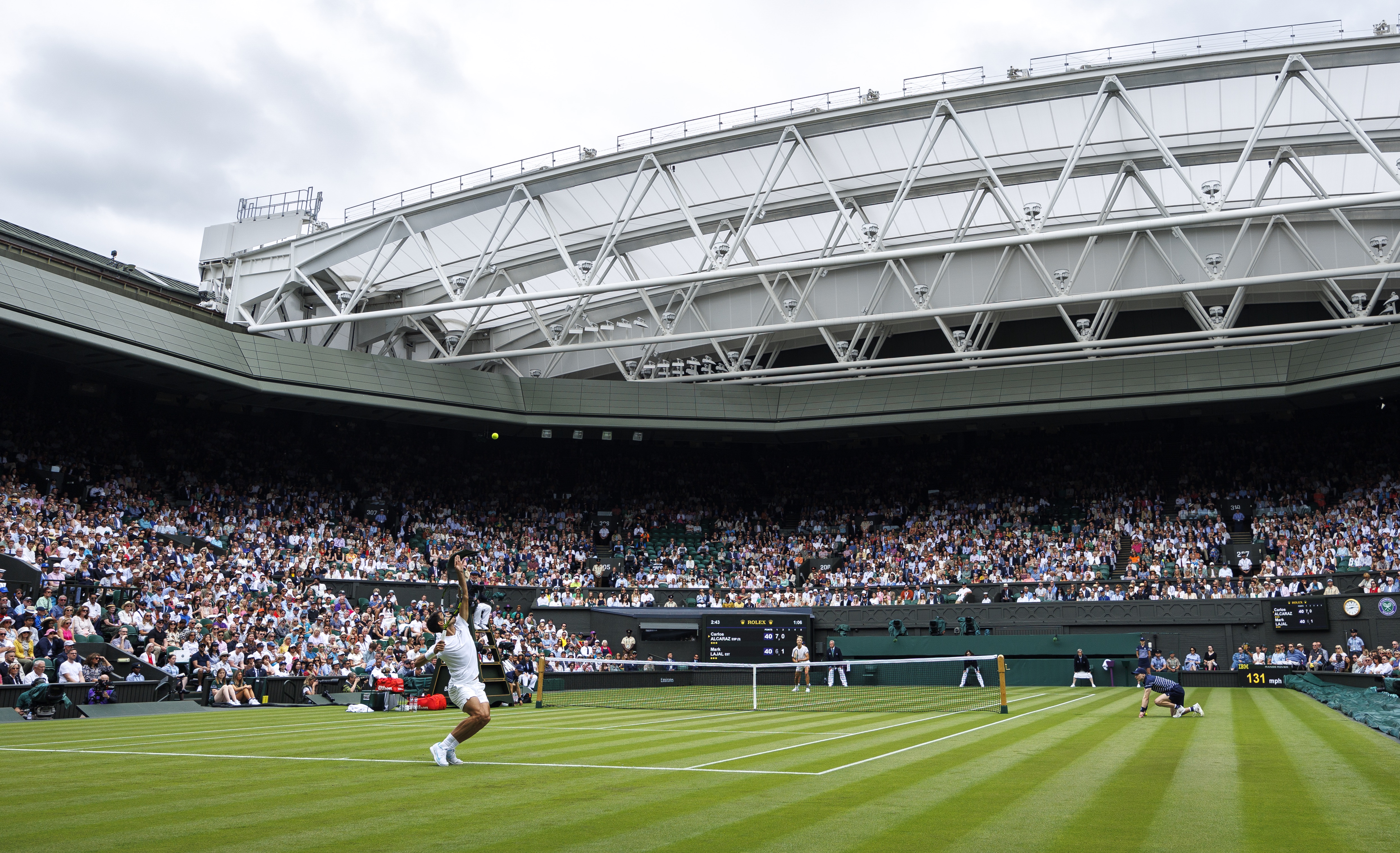 ROLEX TESTIMONEE AND FIVE-TIME GRAND SLAM® CHAMPION CARLOS ALCARAZ STARTS PLAY ON CENTRE COURT AT WIMBLEDON IN 2024