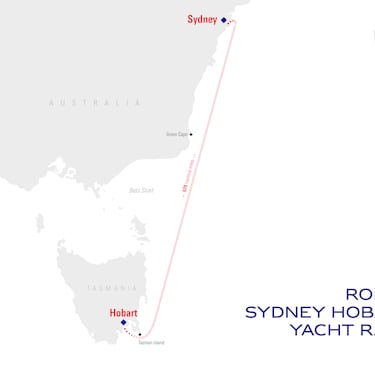 sydney hobart yacht locations