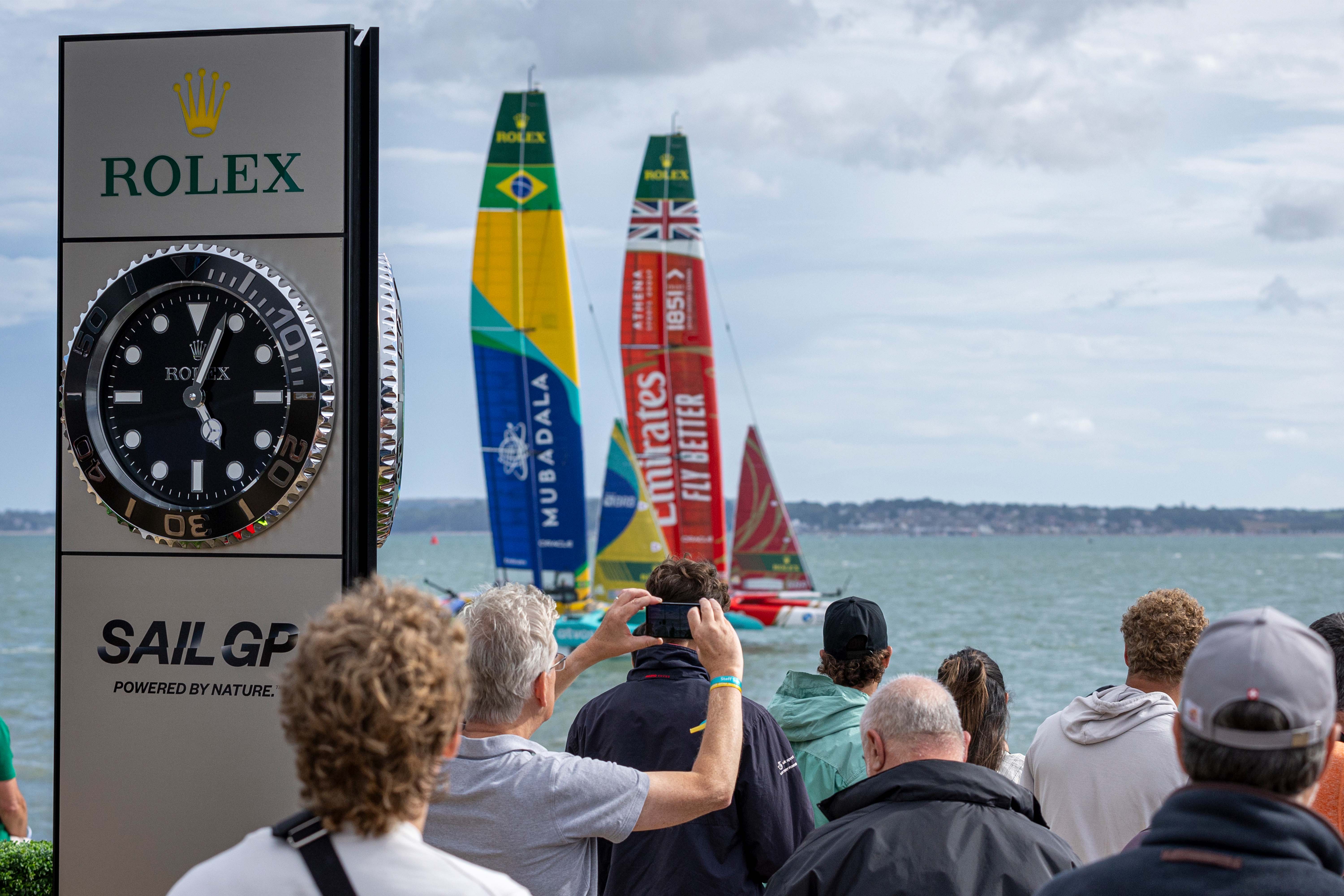 THE ROLEX SAILGP CHAMPIONSHIP WILL RACE CLOSE TO SHORE ON THE FRESHWATERS OF LAKE GENEVA