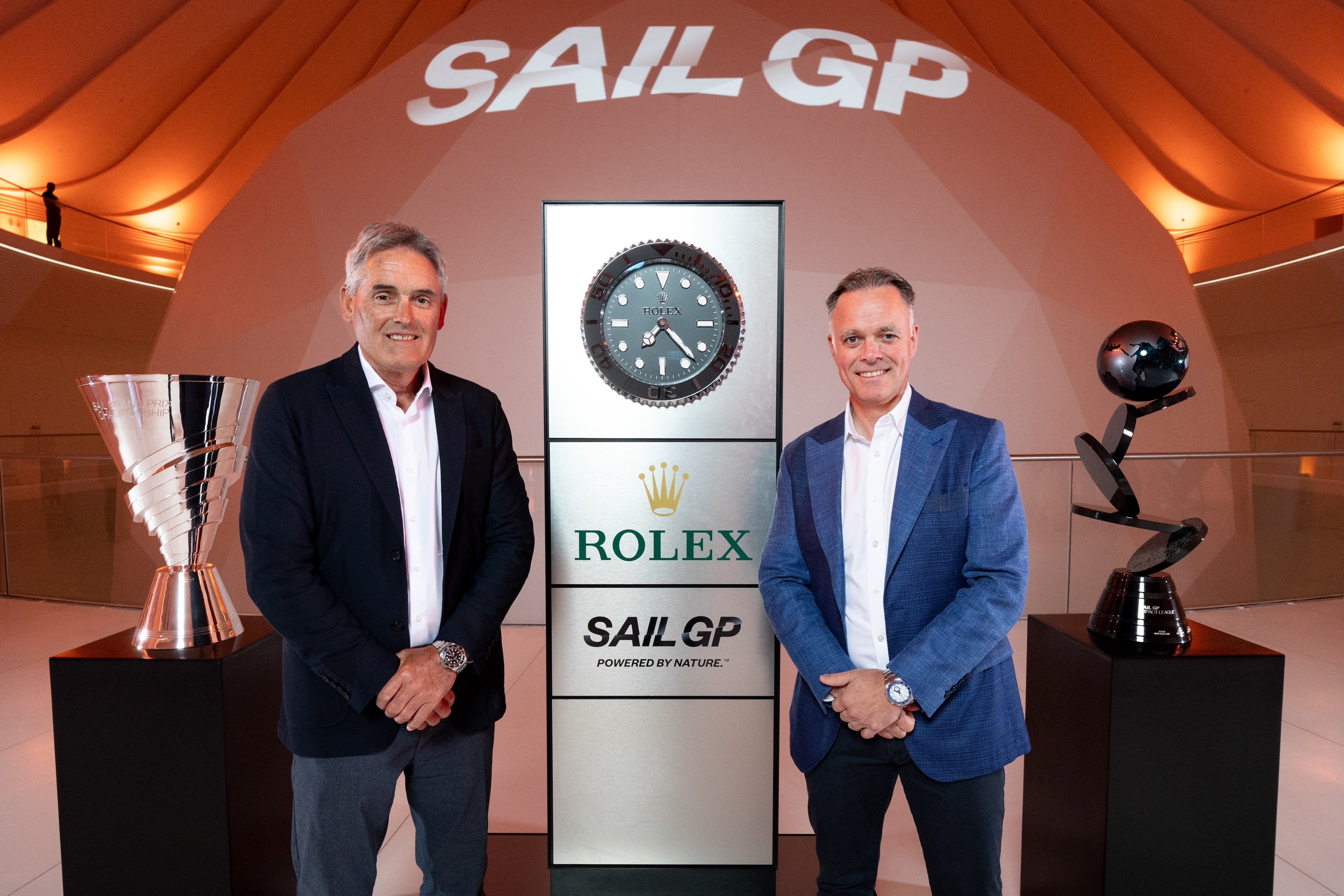 ROLEX HAS BEEN A FOUNDING PARTNER OF SAILGP SINCE ITS INCEPTION IN 2019 AND BECAME TITLE PARTNER AHEAD OF THE 2025 SEASON